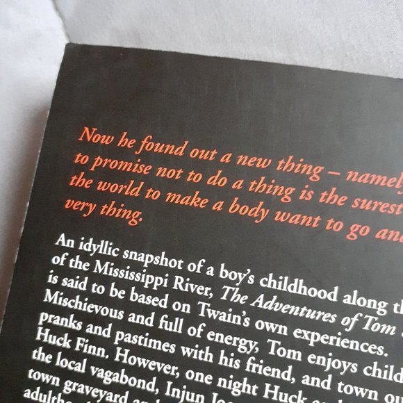 The Adventures Of Tom Sawyer By Mark Twain Collins Classics Paperback - Picture 6 of 11